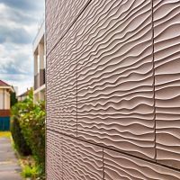 Exterior insulation finishing system cladding DUNE panelcompositemineral