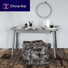 Free-standing desk LC 60contemporarywalnutstraight