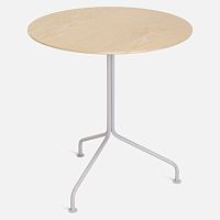 Contemporary table ABC 974woodenHPLmetal base