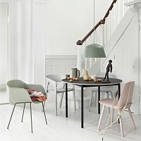 Scandinavian design table BASEplywoodaluminumextruded aluminum