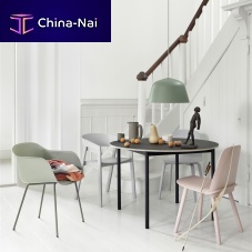 Scandinavian design table BASEplywoodaluminumextruded aluminum