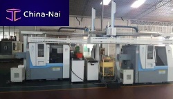 Lathe CNC controller CNC lathe with gantry loader in tray3-axis