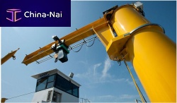 Pillar jib crane lifting360� rotatingfor construction equipment