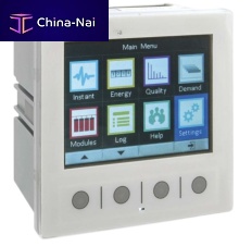 Multi-function power meter VE96P-QAwith power quality and harmonic analyzeractive powerdigital