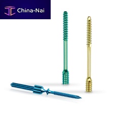 Hallux valgus compression bone screw Surgifeet forefootcannulatedmetallic