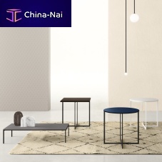 Contemporary side table Tic | Tacmelaminemetal baseround