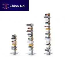 Free-standing bookcase SAPIENSmodularcontemporarysteel