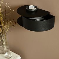 Wall-mounted shelf WALLIEcontemporaryoakmetal