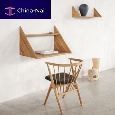 Wall-mounted desk XLIBRIScontemporaryoakstraight
