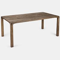 Contemporary dining table FLOirokoiroko baserectangular
