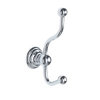 Traditional coat hook RICHMOND chrome-plated brassindividualbathroom