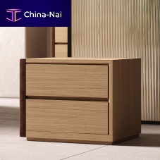 Contemporary bedside table TAYLORoakoak baserectangular