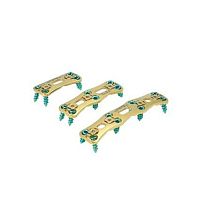 Cervical arthrodesis plate lockingnon-lockingtitanium
