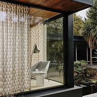Curtain fabric SAMI geometric patternpolyesterlinen