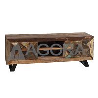 Traditional TV cabinet DIAMOND with drawerswith shelveshandmade