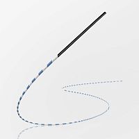 Catheter guidewire Turanhydrophilic