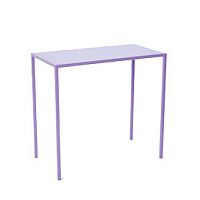 Contemporary table plywoodsteelsteel base
