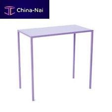 Contemporary table plywoodsteelsteel base