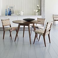 Scandinavian design table RISOMwalnutmaplehardwood