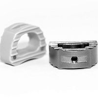 Cervical interbody fusion cage PM CAGE®anteriortitaniumPEEK