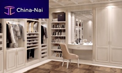 Lacquered wood walk-in wardrobe CAPRICCIO