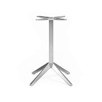 Aluminum table base Prisma 48contemporary4-leg