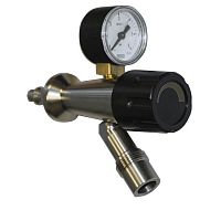 Medical gas pressure reducer QualityREG INLINEsingle-stageadjustable-flow