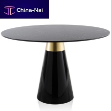 Contemporary table JAR-BIpainted steelsteel baseround