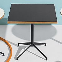Contemporary table ALISwood veneerbirchnatural oak
