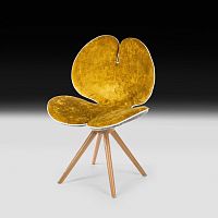 Contemporary chair NEW PANSYindoorfabricwooden