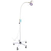 Wood lamp on casters KS-Q7UUV lightwhite light