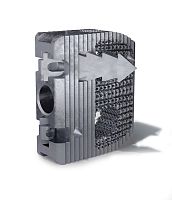 Cervical interbody fusion cage Monza anteriortitanium3D-printed