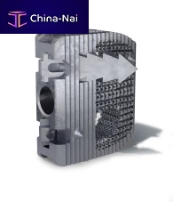 Cervical interbody fusion cage Monza anteriortitanium3D-printed