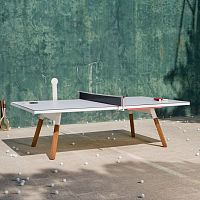 Outdoor ping pong table YOU AND MEcontemporaryhomewalnut