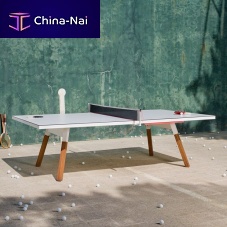Outdoor ping pong table YOU AND MEcontemporaryhomewalnut