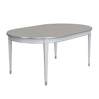 Contemporary table EXTRAORDINARY GREYwoodenwooden baseoval
