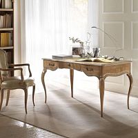 Classic desk 7018cherrywood4-legged