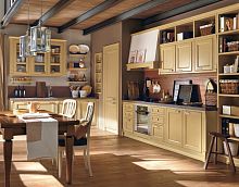 Traditional kitchen GAIOLElacquered woodwalnutquartz