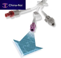Pressure monitoring catheter Xcela® Hybrid PICCcentral venoustriple-lumen