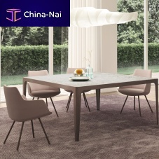Contemporary table GRAND MOREmetallaminateceramic