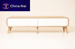 Contemporary TV cabinet KAF-3lowboardcustomoak