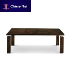 Executive desk ARESfree-standingcontemporarywood veneer