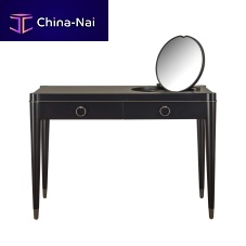 Traditional dressing table MILANO : AMBRA lacquered woodsolid wood1-seat