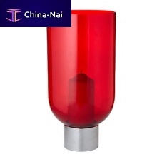 Glass candle holder DEMI GELULE by Christian Ghion