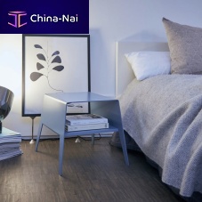 Contemporary bedside table Keyasteelaluminumgalvanised steel