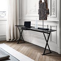 Contemporary sideboard table PathosMDFmarblesheet metal base