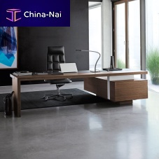 Executive desk CEOOcontemporarywoodenleather