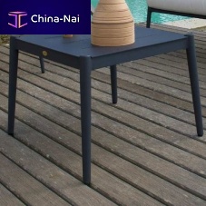 Contemporary coffee table Lucealuminumropealuminum base