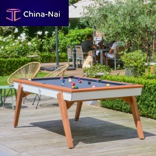 Outdoor pool table Millesime contemporaryhomecommercial