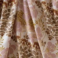 Curtain fabric PILEA floral patterncottoncanvas